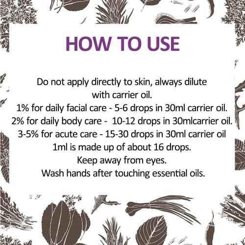 Deve Herbes Pure Neroli Essential Oil (Citrus aurantium) Steam Distilled 300ml (10 oz)