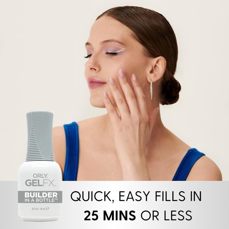 Orly Builder In A Bottle - Soak-Off Sculpting Gel For Quick Nail Extensions & Repairs | Long-Lasting 18ml