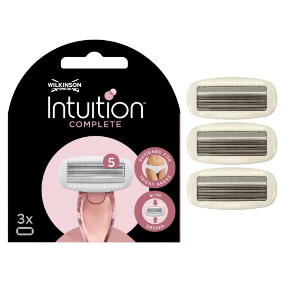 Wilkinson Sword Intuition Complete Women's Razor Blades Pack of 3