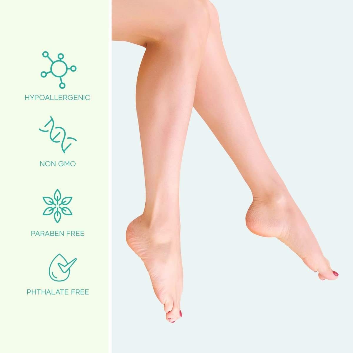 Skin 2.0 Sea Salt & Aloe Foot Masks - Cracked Heel Treatment, Soothing & Hydrating, Exfoliating Foot Mask - Dermatologist Tested Korean Skincare - Clean Beauty, Cruelty-Free, All Skin Types - 3 Pairs