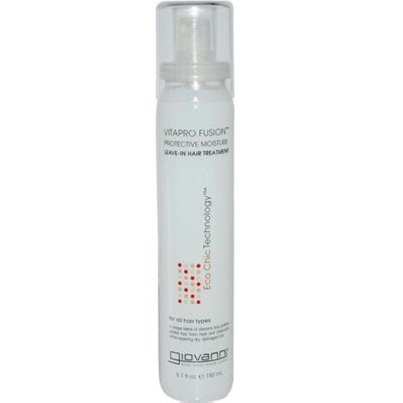 Giovanni Protective Moisture Leave-In Treatment - Leave In Conditioner Spray, Detangler, Hair Care Products for Women & Men, Curly & All Hair Types, Heat Protectant, Smooth Silk Finish - 5.1 Fl Oz