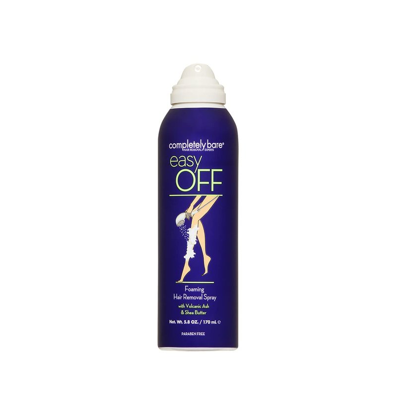 Completely Bare Foaming Hair Removal Spray - Shea Butter & Aloe Vera | 5.8 OZ