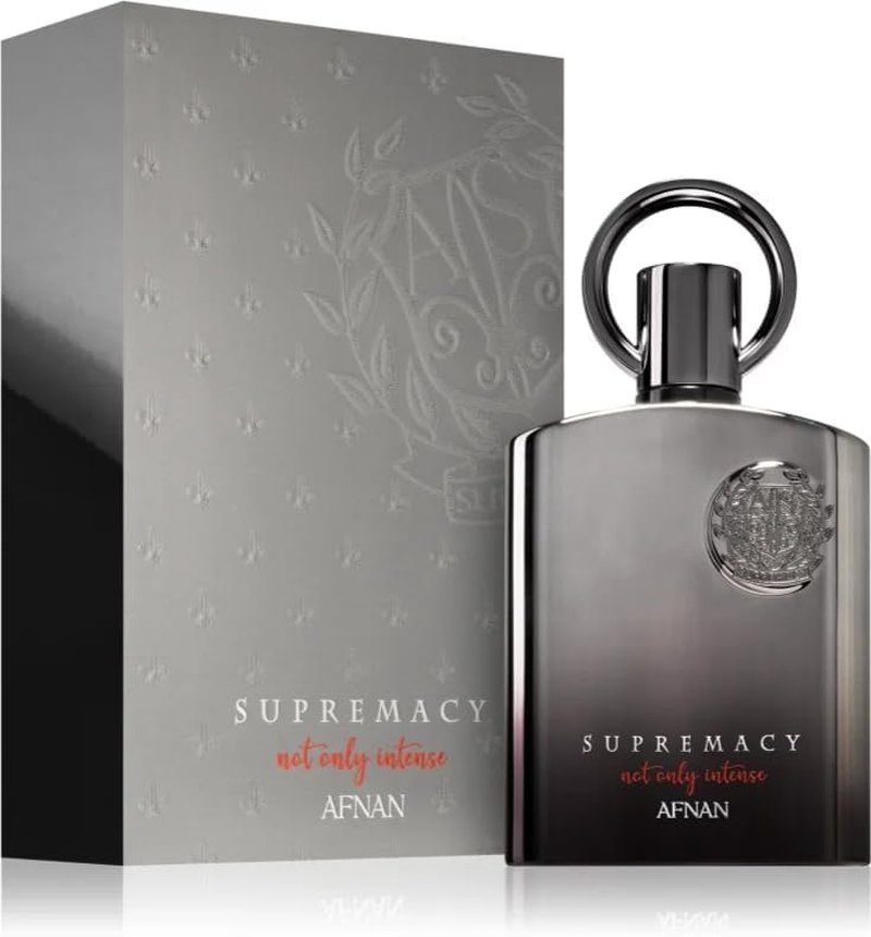 Afnan Supremacy Not Only Intense Extrait De Parfum Spray for Men - 3.4 Fl. Oz | Long-Lasting Fragrance