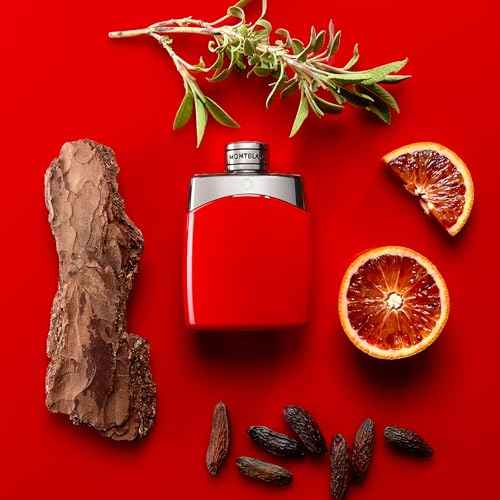 MONTBLANC - Legend Red Eau de Parfum - Men's Fragrance - Charismatic & Woody - With notes of Blood Orange, Sage & Mahogany Woods