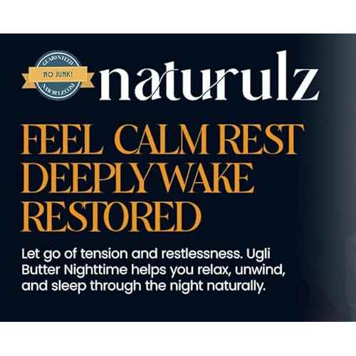 Ugli Butter Hemp Night Cream 4oz ?Calming Nightly Hemp Topical with Soothing Lavender, Calming Chamomile & Relaxing Passionflower. Ease Restless Muscles & Support a Healthy Sleep Cycle Melatonin Free