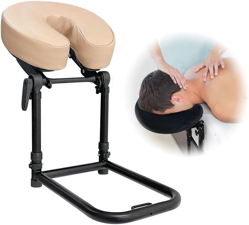 AOSSA Massage Headrest - Adjustable Face Cradle for Home Spa & Eye Surgery Recovery | Comfortable Support
