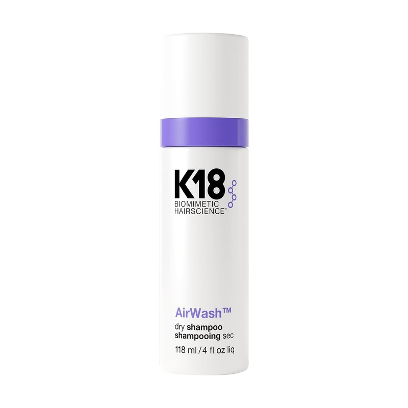 K18 AirWash™ Dry Shampoo, Non-Aerosol, Balances Scalp & Controls Excess Oil Production, 4 Fl Oz