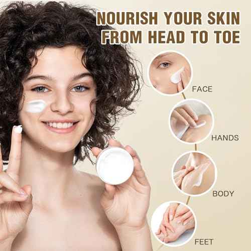 Beef Tallow for Skin, Organic Beef Tallow for Face 4 Oz., Whipped Beef Tallow Balm for Sensitive Skin, Deep Moisturizing For Face Cream, Unscented- Natural Skin Care for Body & Face Moisturizer