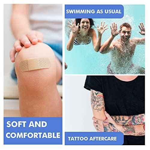 Tattoo Aftercare Waterproof Bandage (7.87 in x 10.9 Yd Roll) Second Skin Wound Healing Protective Skin Adhesive Bandages Transparent Dressing Bandages Tattoo Supplies