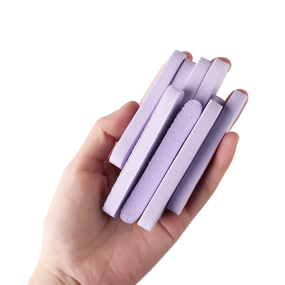 Tegelrying Facial Sponge Compressed,60 Pcs PVA Professional Makeup Removal Wash Round Face Sponges Spa Pads Exfoliating Cleansing for Women,Purple