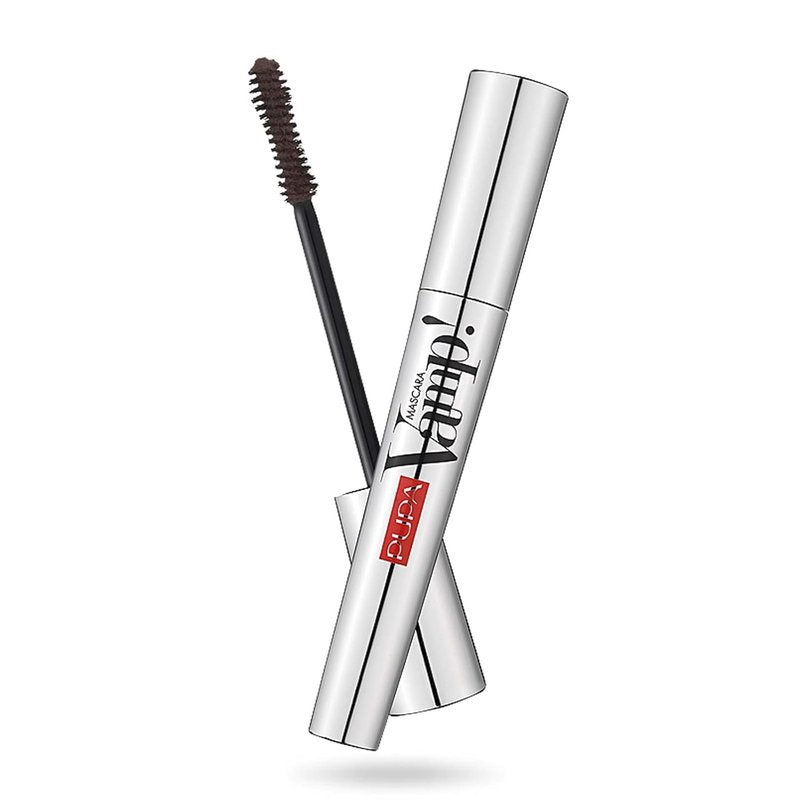 PUPA Milano Vamp! Exceptional Volumizing & Lengthening Mascara for Women - Defining, Curling Lifted Eyelashes for Length -Long Lasting Smudge Proof Makeup - Hypoallergenic Formula -100 Black, 0.183 oz