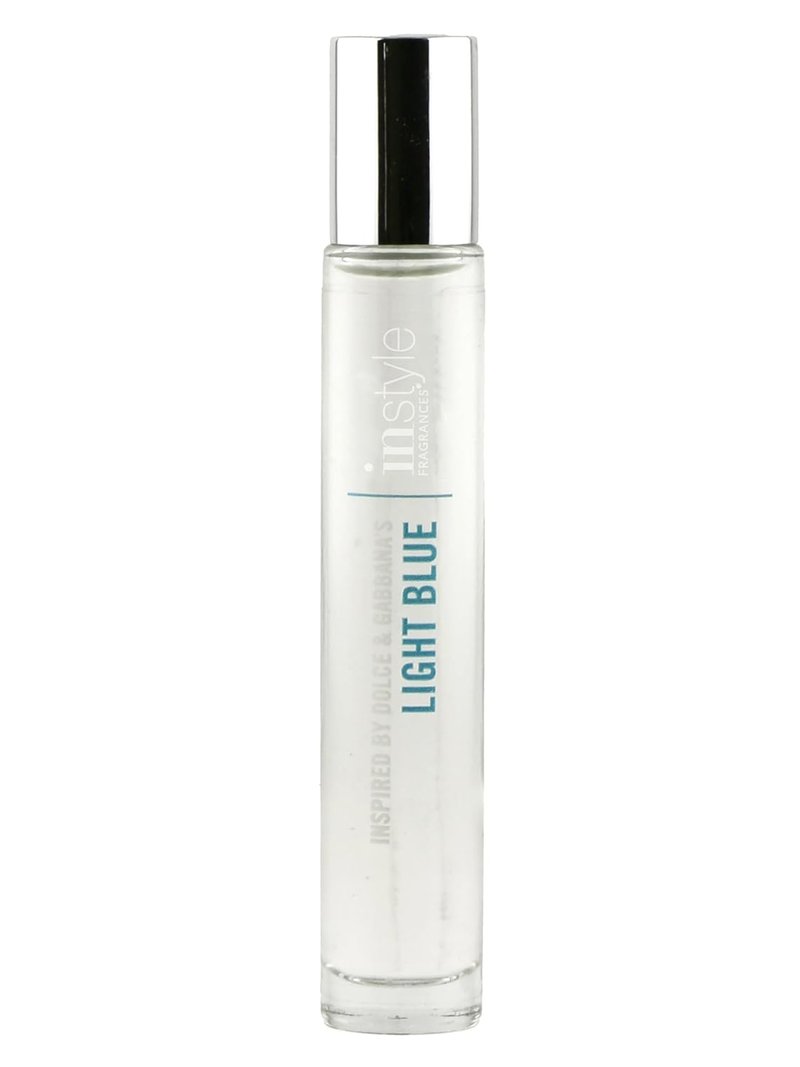 Inspired by Dolce & Gabbana Light Blue | Women's Vegan Eau de Toilette Rollerball - 0.34 Fl Oz, Paraben & Phthalate Free