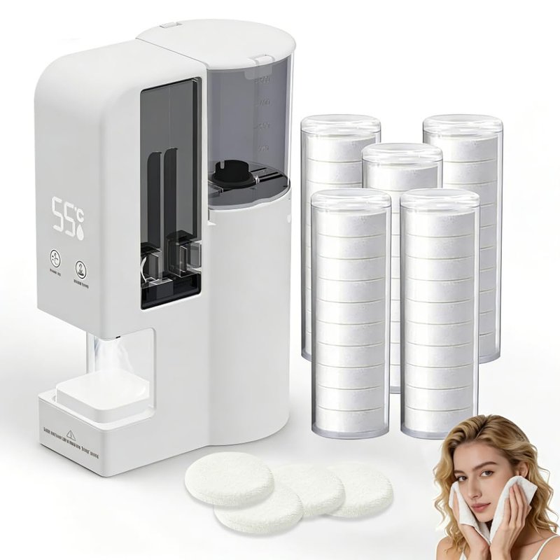 Disposable Spa hot Towel Warmer hot Towel Dispenser Towel Heater Machine（hot Towel Machine+100PCS Towels）