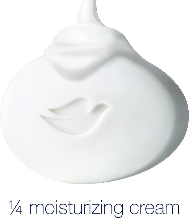 Dove Beauty Bar More Moisturizing Than Bar Soap for Softer Skin, Fragrance Free, Hypoallergenic Sensitive Skin With Gentle Cleanser 3.75 oz, 4 Bars(Pack of 2)