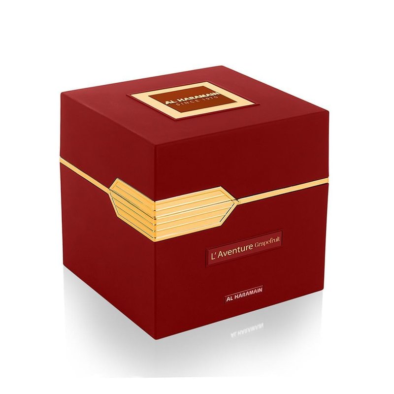 Al Haramain L'Aventure Grapefruit Perfume Spray for Women - 3.4 Oz | Fresh Citrus Fragrance