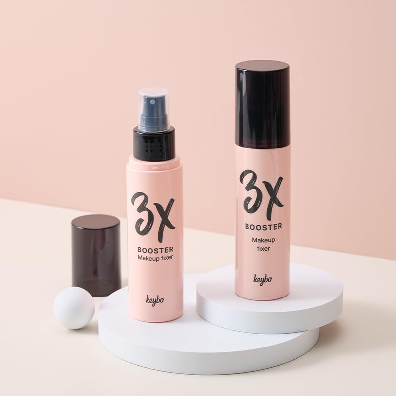 Keybo 3X Makeup Keeping Mist - Anti-Shine Fix Spray for All-Day Hold | 3.4 fl oz (100 ml)