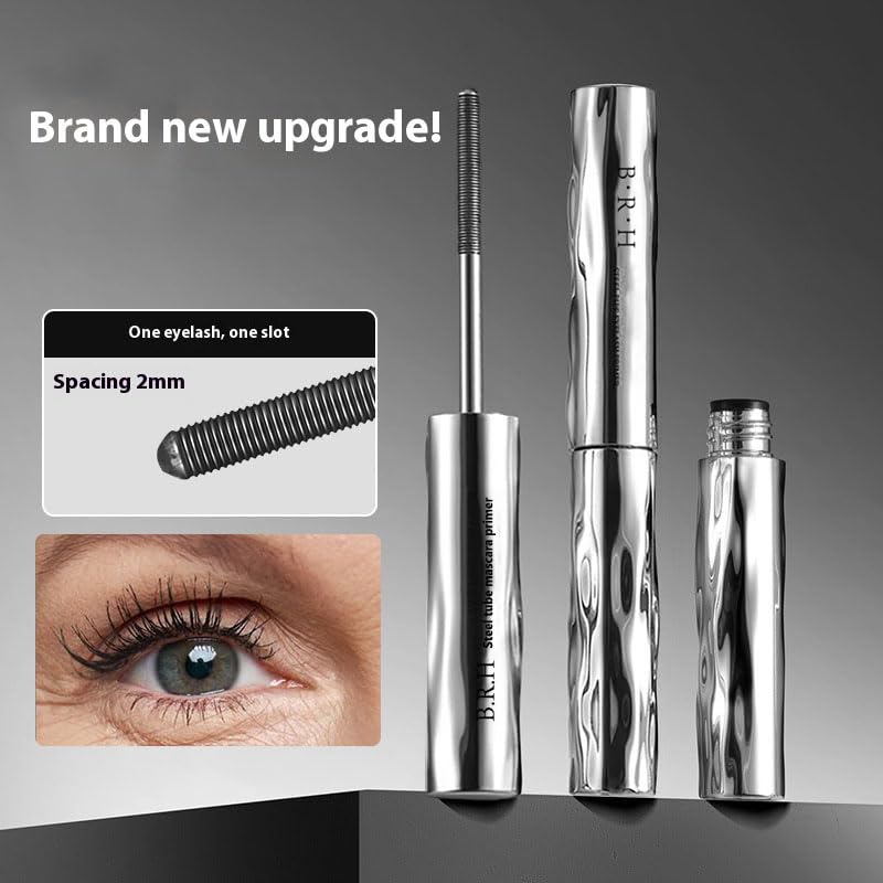 Skiennix Tubing Mascara for Mature Women - Volume & Length, Waterproof Formula | Includes Eyelash Curler (20ml)