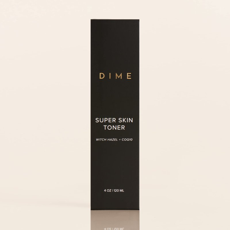 DIME Beauty Super Skin Toner, Alcohol-Free Witch Hazel Toner, Hydrating for Face with Aloe Vera and Cucumber Extract, 4 oz / 120 ml