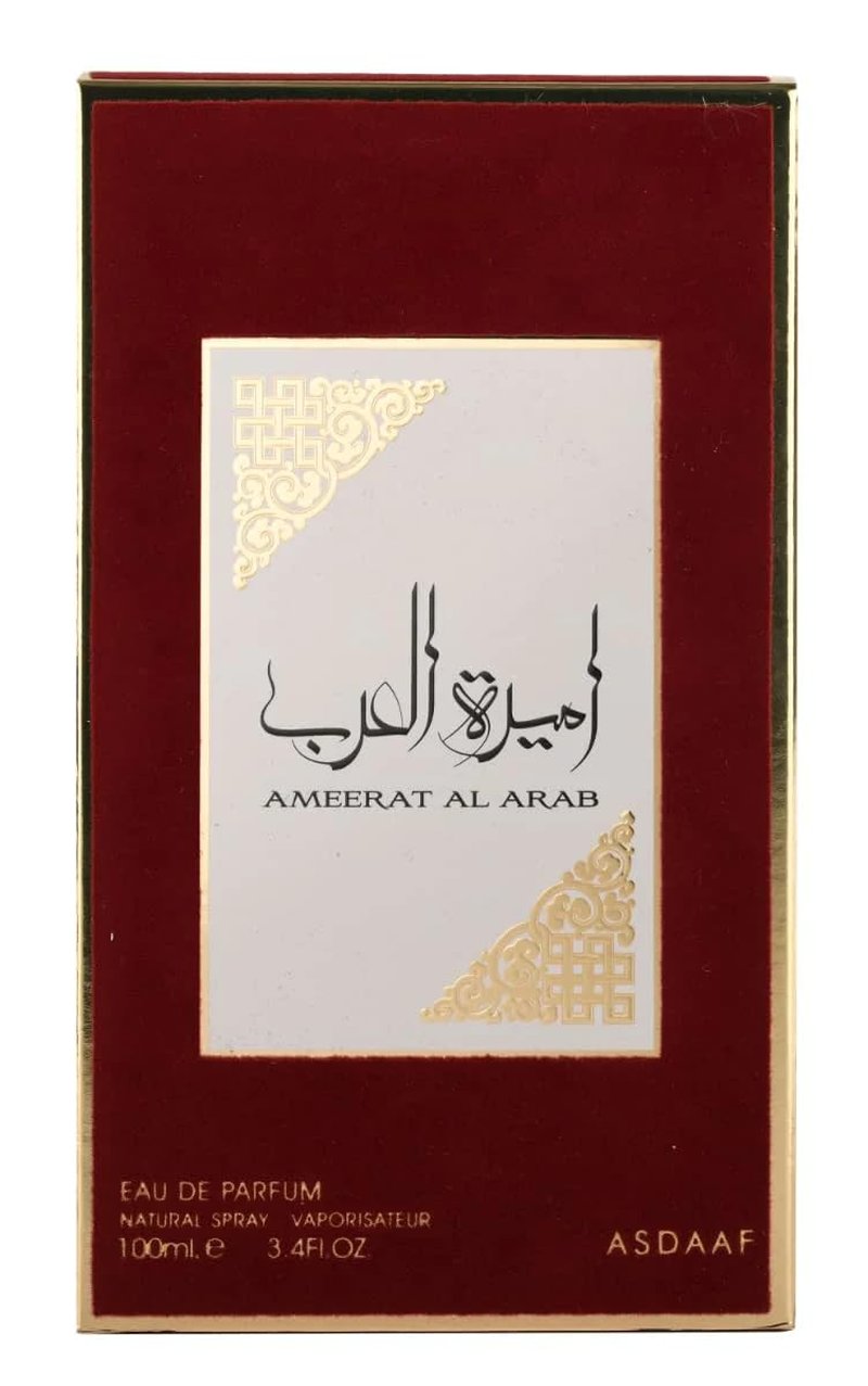 Asdaaf Ameerat Al Arab Eau de Parfum Spray for Women, 3.4 Ounce