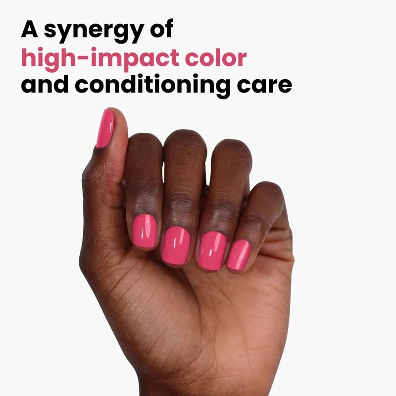 LONDONTOWN Lakur Nail Polish – Pink & Purple Shades, Long-Lasting, Streak-Free, Chip-Resistant | 21+ Free Non-Toxic Vegan Nail Color, Strengthens & Hydrates Nails, 0.4 Fl Oz, Electric Flamingo