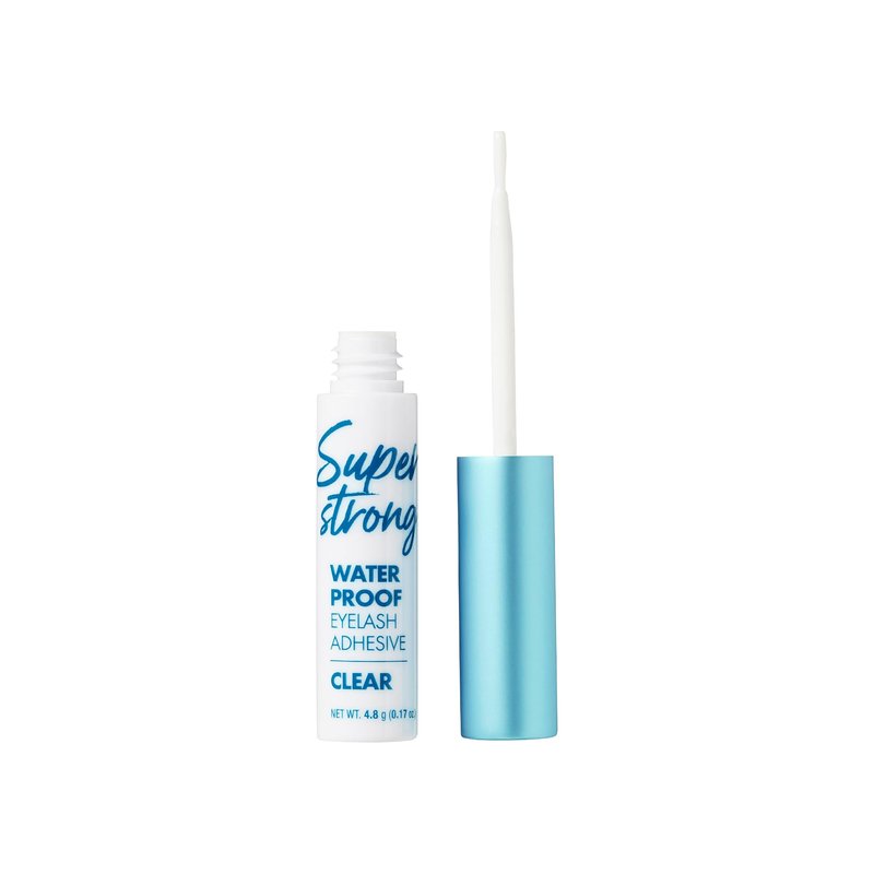 i-ENVY Super Strong Waterproof Clear Eyelash Adhesive, Brush-On Lash Glue for False Eyelashes, Long-Lasting Sweat & Tear Proof Hold, Dries Clear, 1 Pack