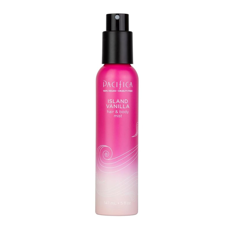 Pacifica Hair Mist Perfume - Island Vanilla Body Spray | Alcohol-Free, Vegan, 5 oz