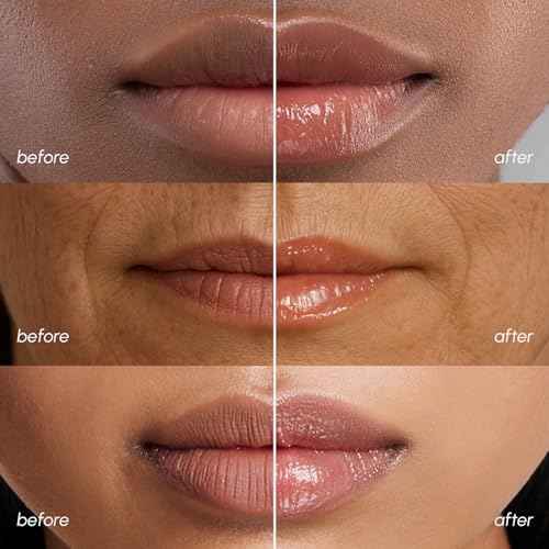 MAREE Lip Mask Overnight 2 Pack - Lip Moisturizer For Very Dry Lips - Hydrating Lip Butter Balm with Hyaluronic Acid & Collagen - Overnight Lip Treatment - Lip Sleeping Mask Repair