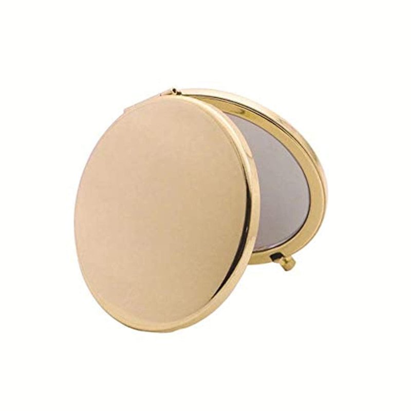 MIHAGUTY Magnifying Compact Mirror for Purses with 2 x 1x Magnification, Folding Mini Pocket Double Sided Travel Makeup Mirror,Perfect for Purse, Pocket Mirror for Gift