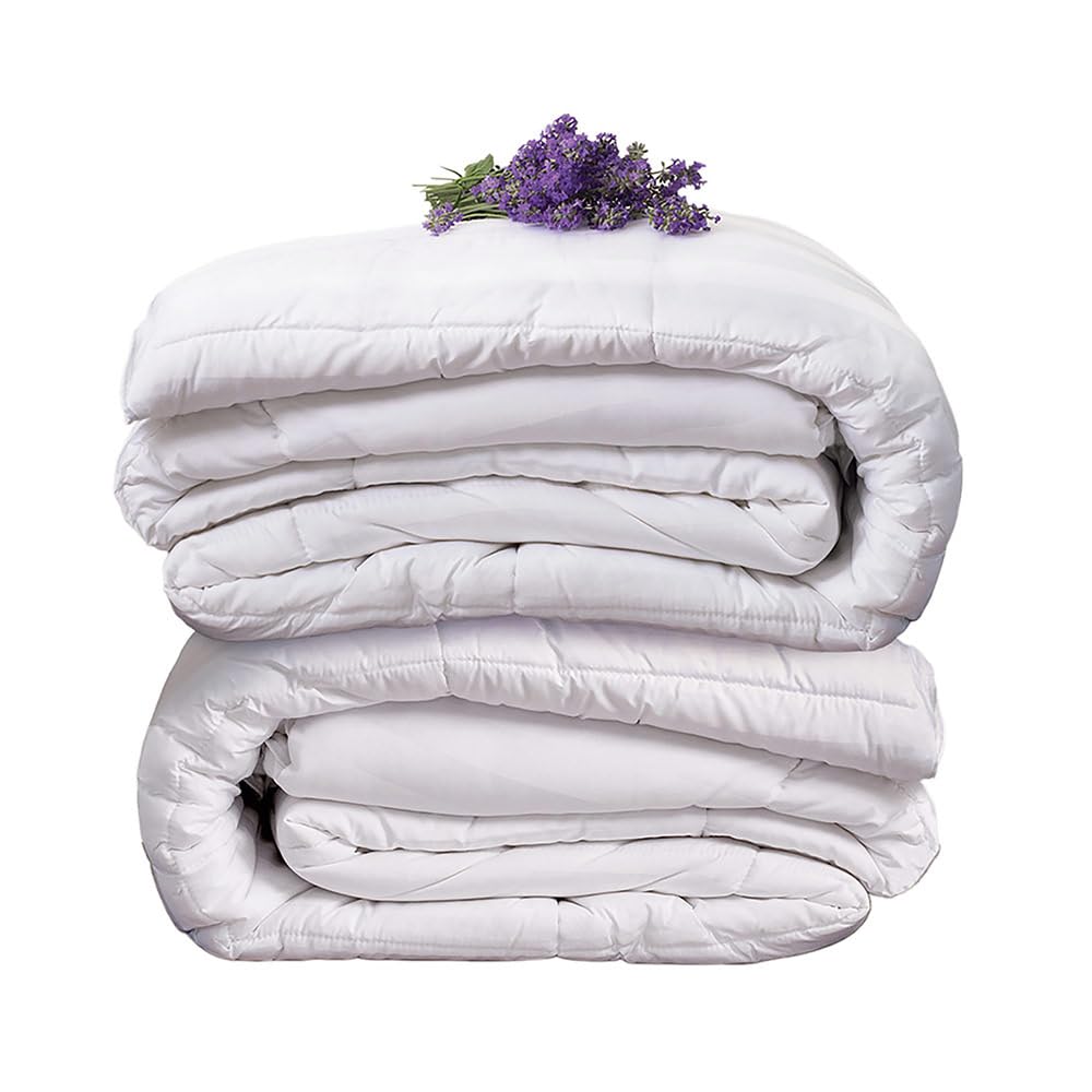 Cariloha Low-Loft Duvet Insert | King | White | Viscose Material | Soft, Comfortable & Wicks Moisture