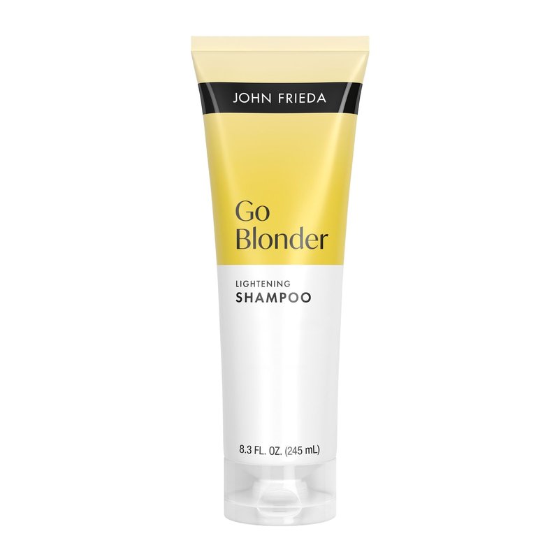 John Frieda Go Blonder Blonde Brightening Shampoo for Blonde Hair, Gradual Lightening & Shine, 8.3 Fl Oz