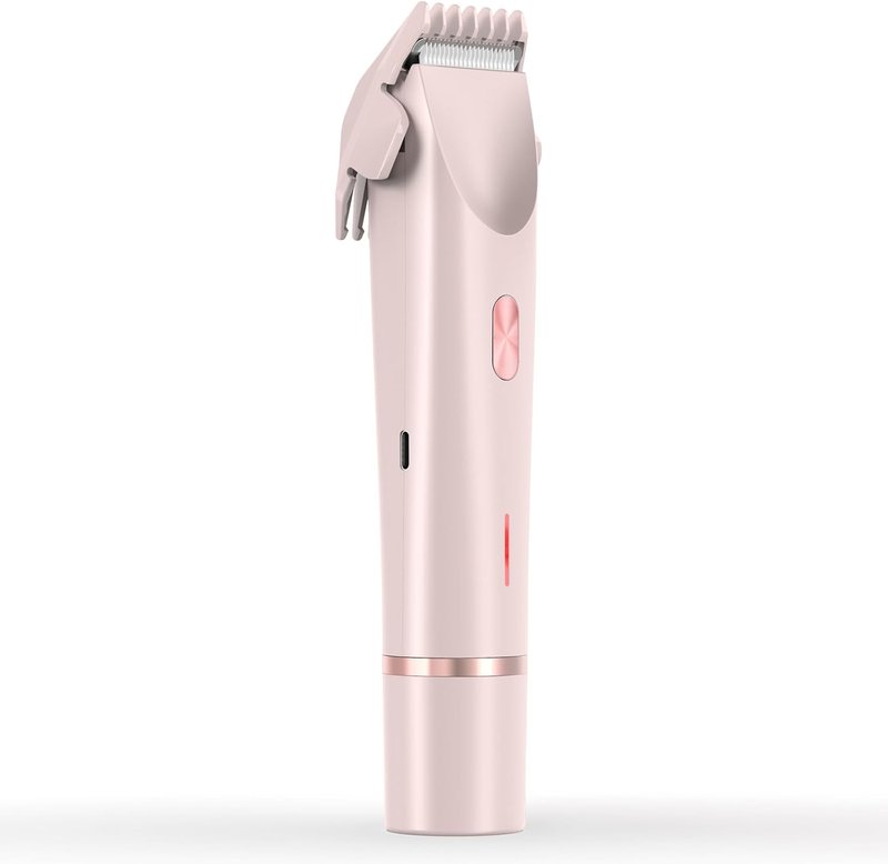 Bikini Trimmer for Women - 2-in-1 Electric Shaver for Body & Facial Hair Removal | Waterproof Rechargeable Design