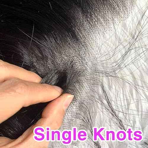 13x6 Skinlike Real HD Lace Frontal Only, 0.10mm Ultra Thin HD Lace Pre Plucked Body Wave Human Hair Frontal Bleached Knots 12 Inch