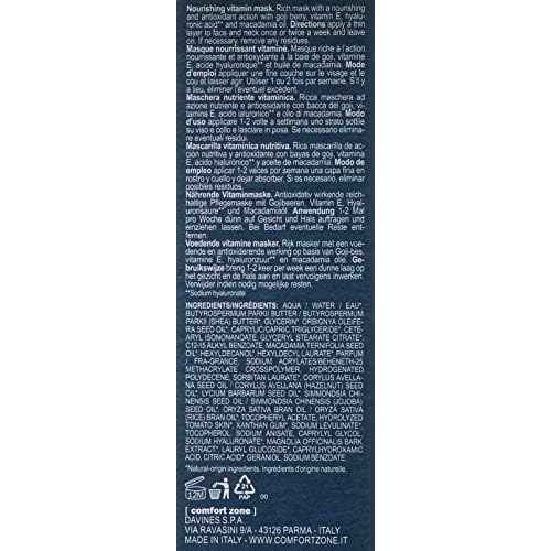 [ comfort zone ] Renight Mask | Nourishing Vitamin Mask, 2.03 oz (Pack of 1)