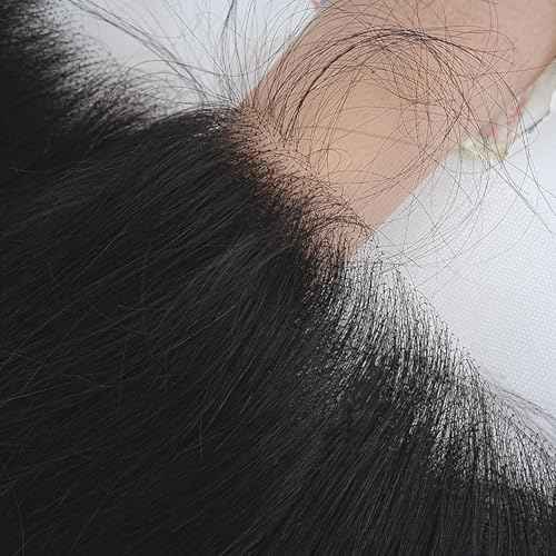 13x6 Skinlike Real HD Lace Frontal Only, 0.10mm Ultra Thin HD Lace Pre Plucked Body Wave Human Hair Frontal Bleached Knots 12 Inch