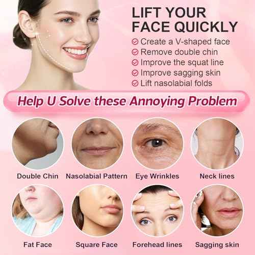 Face Lift Tape, Face Lift Tape Invisible, Face Tape Lifting Invisible, Face Tape Instantly Lifts Sagging Skin Around The Face, Hides The Double Chin and Creates A v-Shaped Face 60PCS
