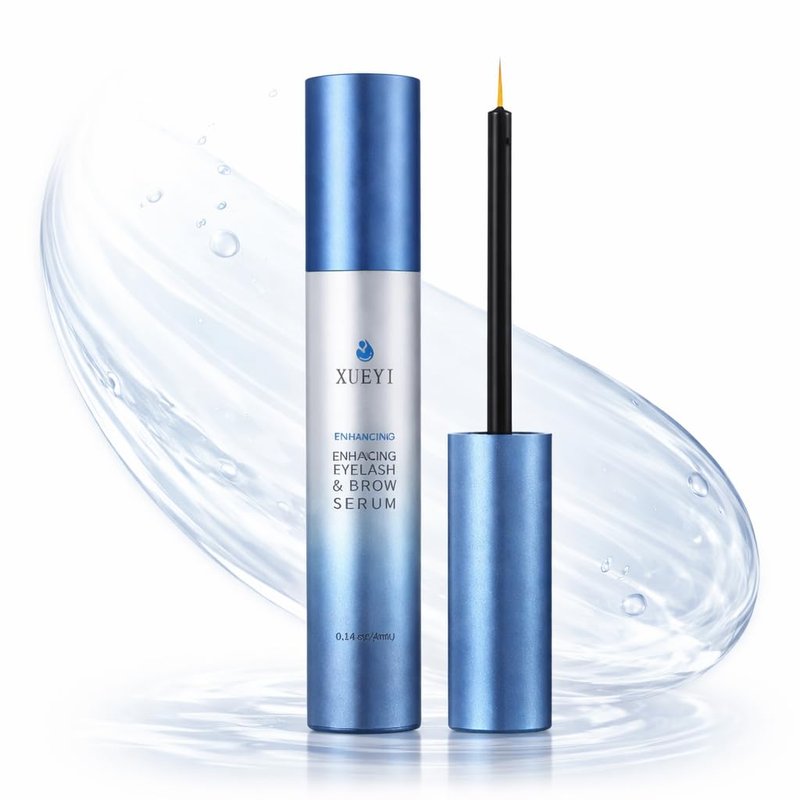 Advanced Eyelash Serum for Thicker, Longer & Longer Looking Eyelashes and Eyebrows, Vegan & Cruelty-Free, Thicker Lash Enhancing Serum. (4mL)