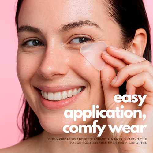 Triangle Wrinkle Patches ? 80 Tapes for Overnight Fine Line Repair