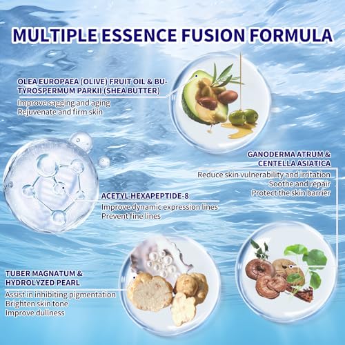 Anti-Aging Skin Care Kit For Women Anti-Wrinkle Firming Skin Care Daily Routine Rejuvenating 8-In-1 Skincare Sets Gift Sets