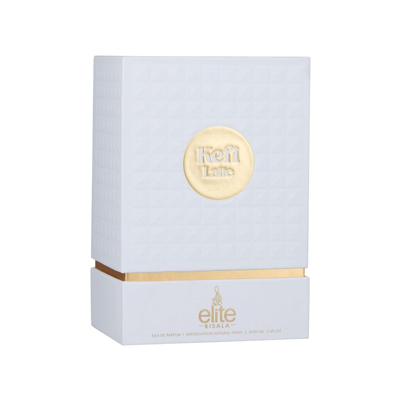 Risala Elite Kefi Latte for Unisex Eau de Parfum Spray, 3.4 Ounce / 100 ml