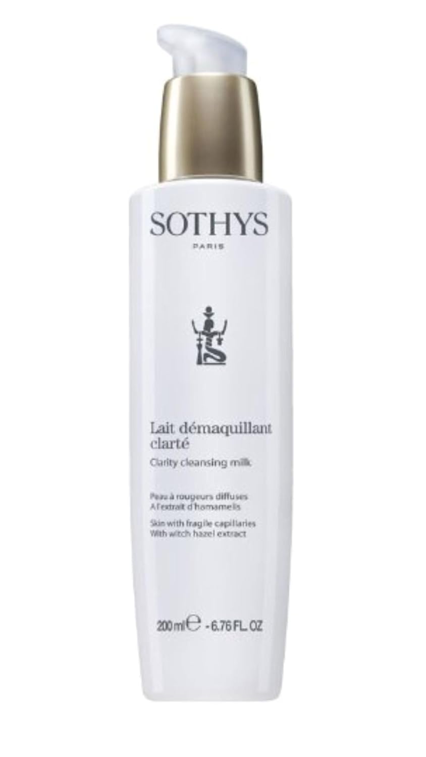 SOTHYS Clarity Cleansing Milk - Gentle Face Cleanser for Sensitive Skin | Natural Oil-Free Makeup Remover