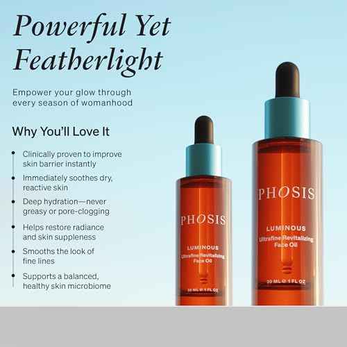 Luminous Ultrafine Revitalizing Face Oil for Women ? Lightweight Facial Glow Elixir with Sea Buckthorn, Prickly Pear, Pomegranate & Meadowfoam ? Gua Sha Tool & Skincare Companion ? 30ml