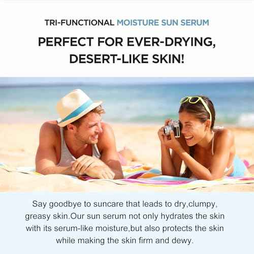 2 Pack Centella Sunscreen SPF 50, 50ML Light & Hydrating Centella Face Serum, Daily UV Defense Summer Sunblock for Face (1.7 Fl Oz (Pack of 2), Sun Protection Factor (SPF), 50)