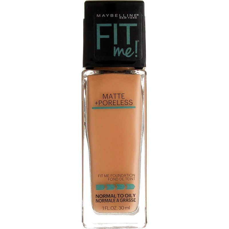 Maybelline Fit Me Matte + Poreless Foundation - Sun Beige 310 | Flawless Finish, 1 Fl Oz