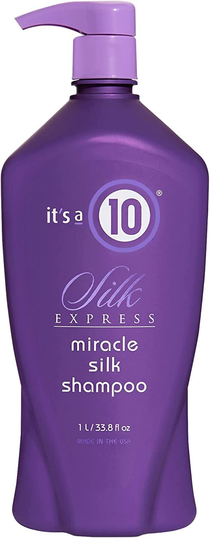 It's A 10 Silk Express Miracle Shampoo - 33.8 Oz | Nourishing Silk Formula for Smooth Hair