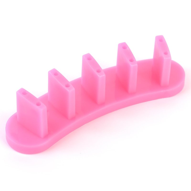 KADS 3pcs/set High Qulity PlasticTip Stand for Practice Use Practice Training Nail Art False Tips Display Training Tool