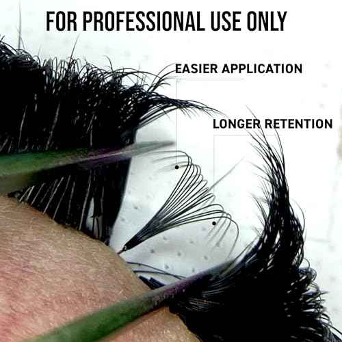 One V Salon, 1000 Loose Professional Use Premade Fans Eyelash Extensions, C Curl Volume Lashes,14D 20D 10D-0.07 Thickness, 9-16mm Fluffy Handmade Fan Mixed Tray