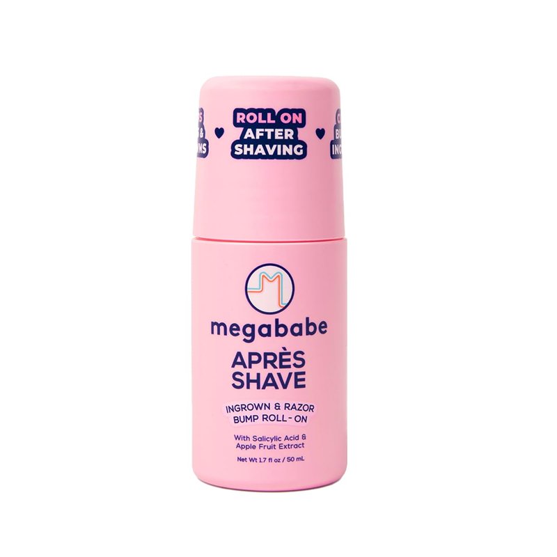 Mini Après Shave Roll-On Treatment for Women - Ingrown Hair & Razor Bumps | Travel Size 1.7 fl oz