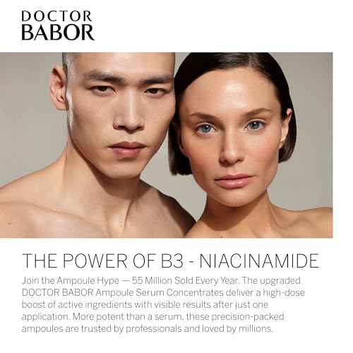 Doctor BABOR Barrier Protect Ampoules Serum | Strengthened Skin Protection Barrier | With Ceramides and Niacinamide | For Dry and Stressed Skin | Radiant and Balanced Skin | Vegan | 7 x 2 ml