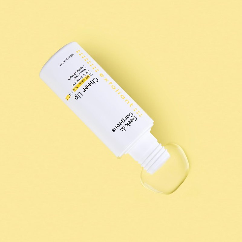 Geek & Gorgeous Cheer Up - Mandelic Acid BHA Treatment for Blackheads & Enlarged Pores | 100 ml for Oily & Combination Skin