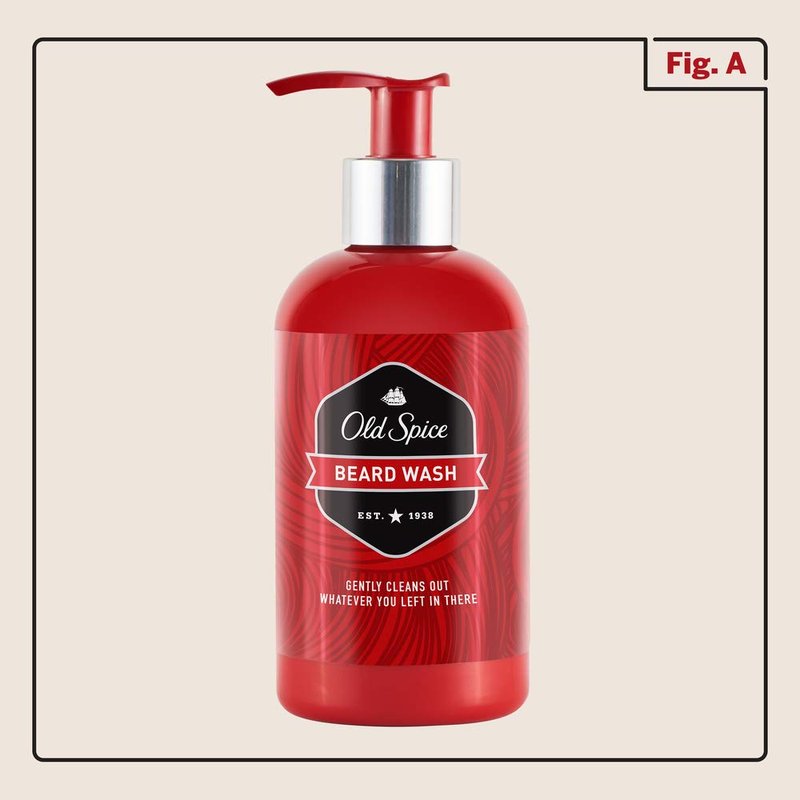 Old Spice Beard Wash - Gentle Shampoo for Men | 7.6 fl oz